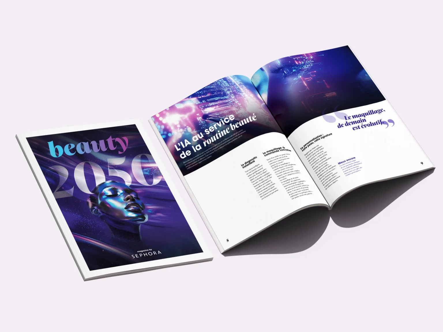 Magazine pour la marque Sephora
